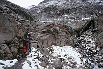 Aufstieg zur Braunschweiger Hütte