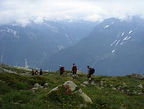 Abstieg nach Macugnaga