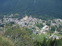 Blick auf Macugnaga