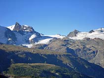 Kleines Matterhorn und Theodulhorn
