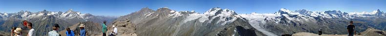 Panorama vom Oberrothorn